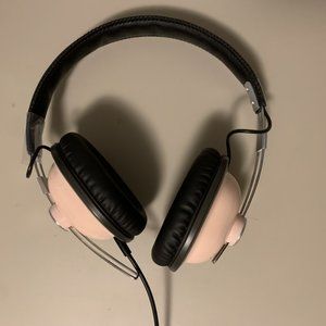 Panasonic Retro Over-the-Ear Model RP-HTX7 Headphones Pink